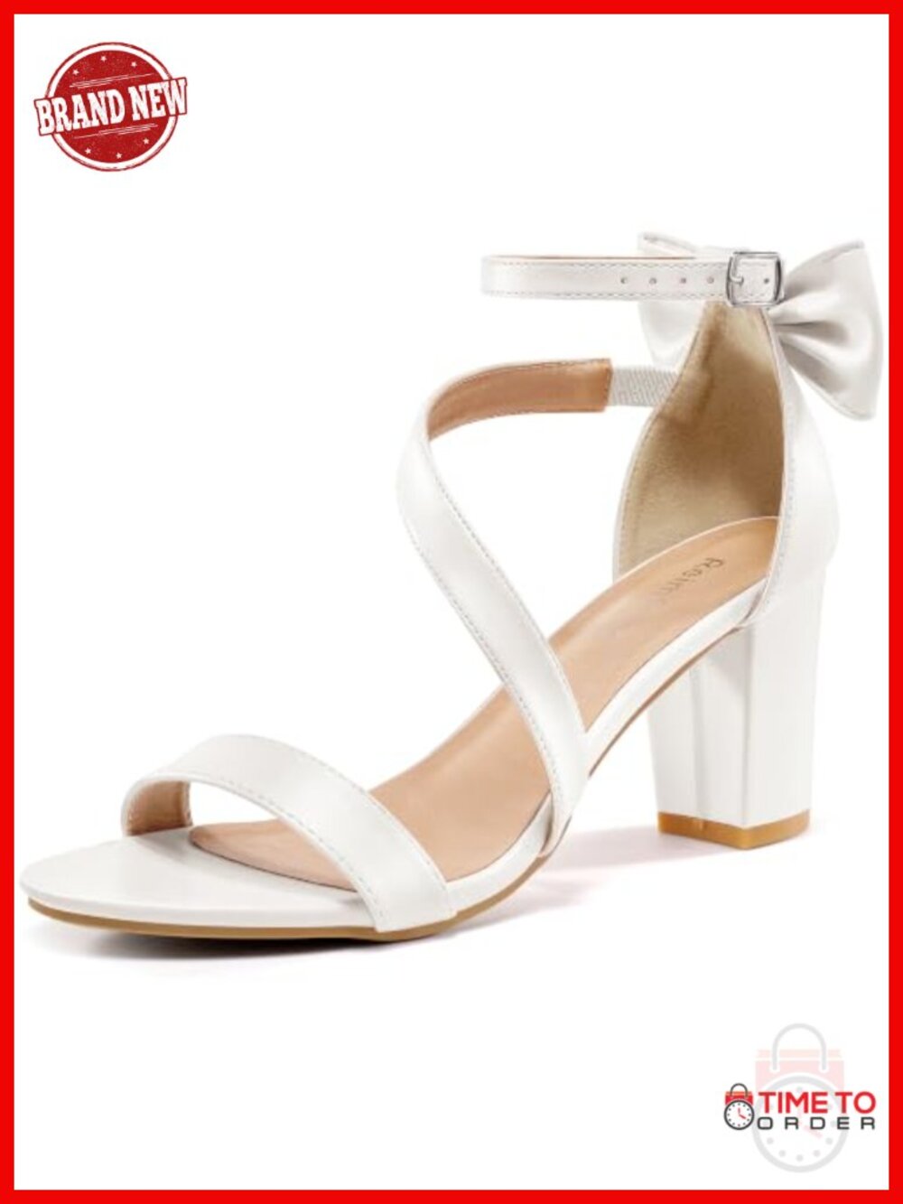 Women's Comfortable Block Heel Sandals with Cushioned Insole